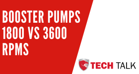 booster pumps 1800 vs rpms
